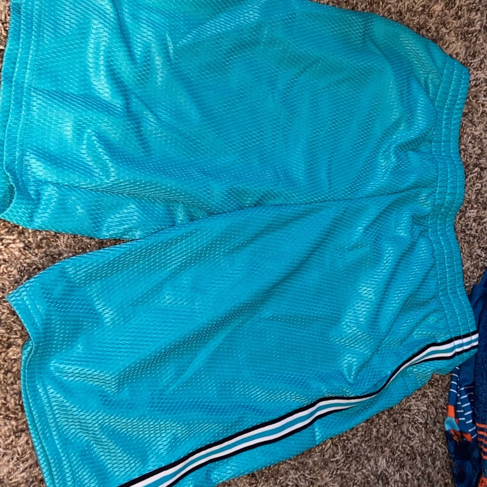 Baby blue shorts